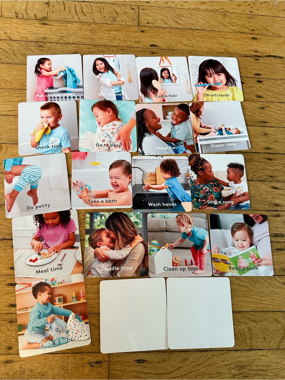 Lovevery schedule cards